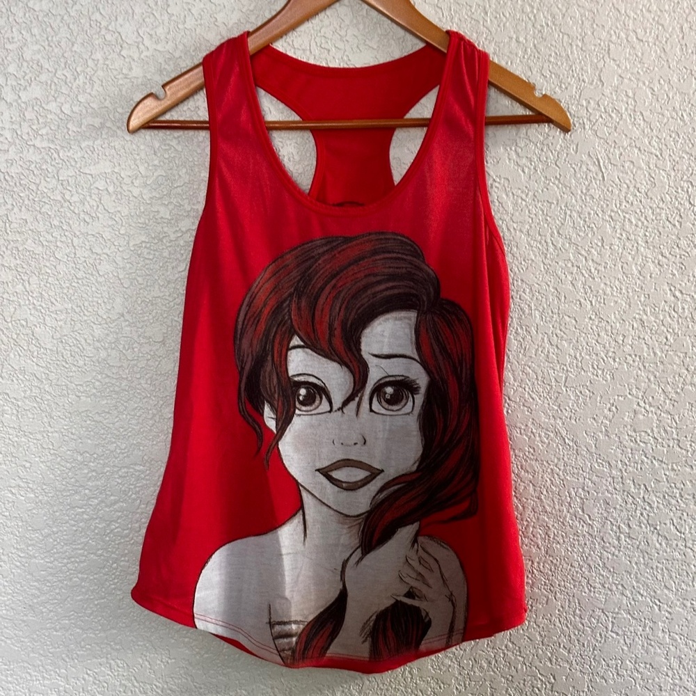 Disney Ariel Racerback Tank top Size Small